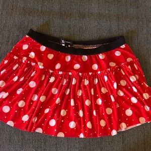 Minnie Mouse Running Skirt by Sparkle Skirts
